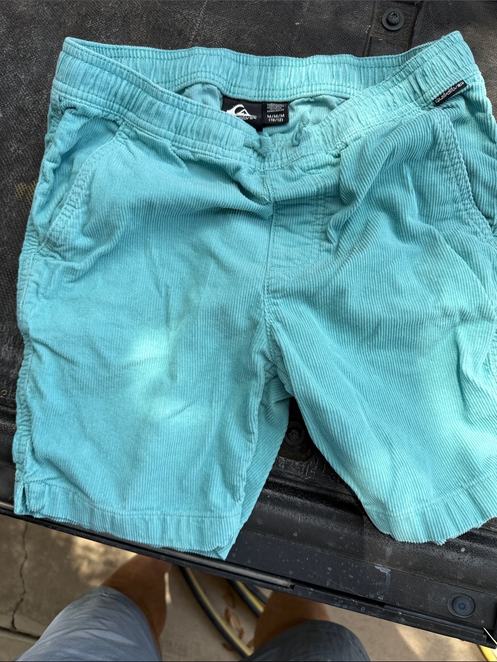 Quiksilver Aqua Corduroy Shorts